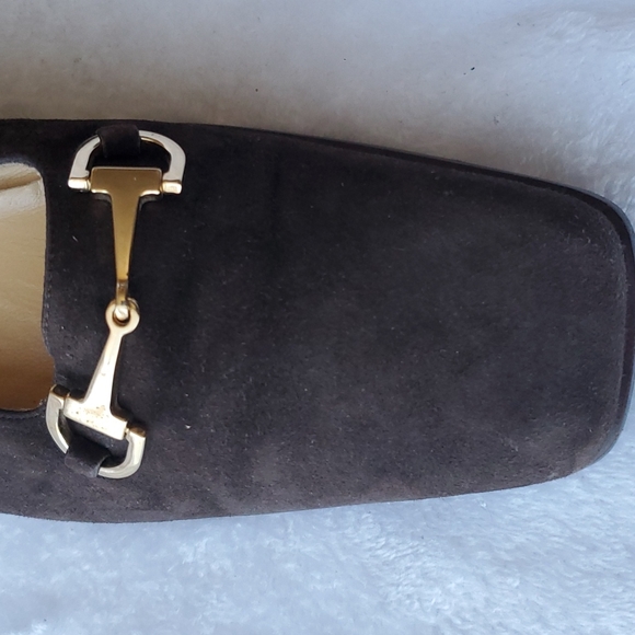 GUCCI SUEDE VINTAGE SHOES - Picture 8 of 15